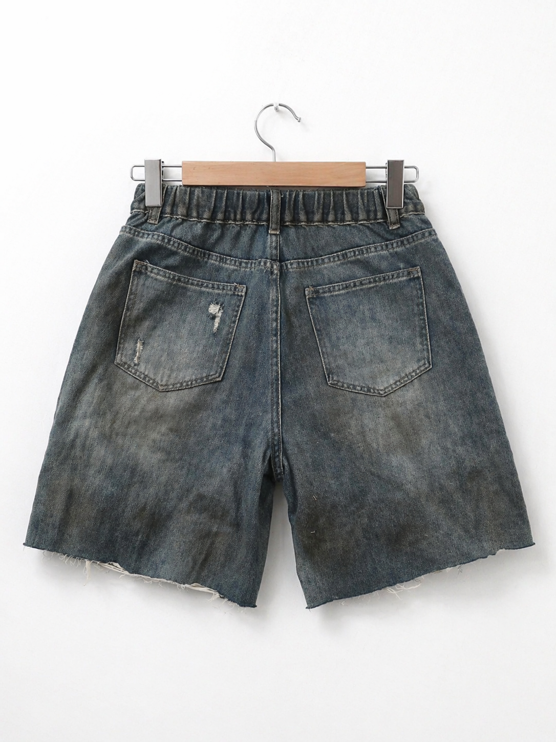 Floral Luxe Denim Shorts (Pre-Order)