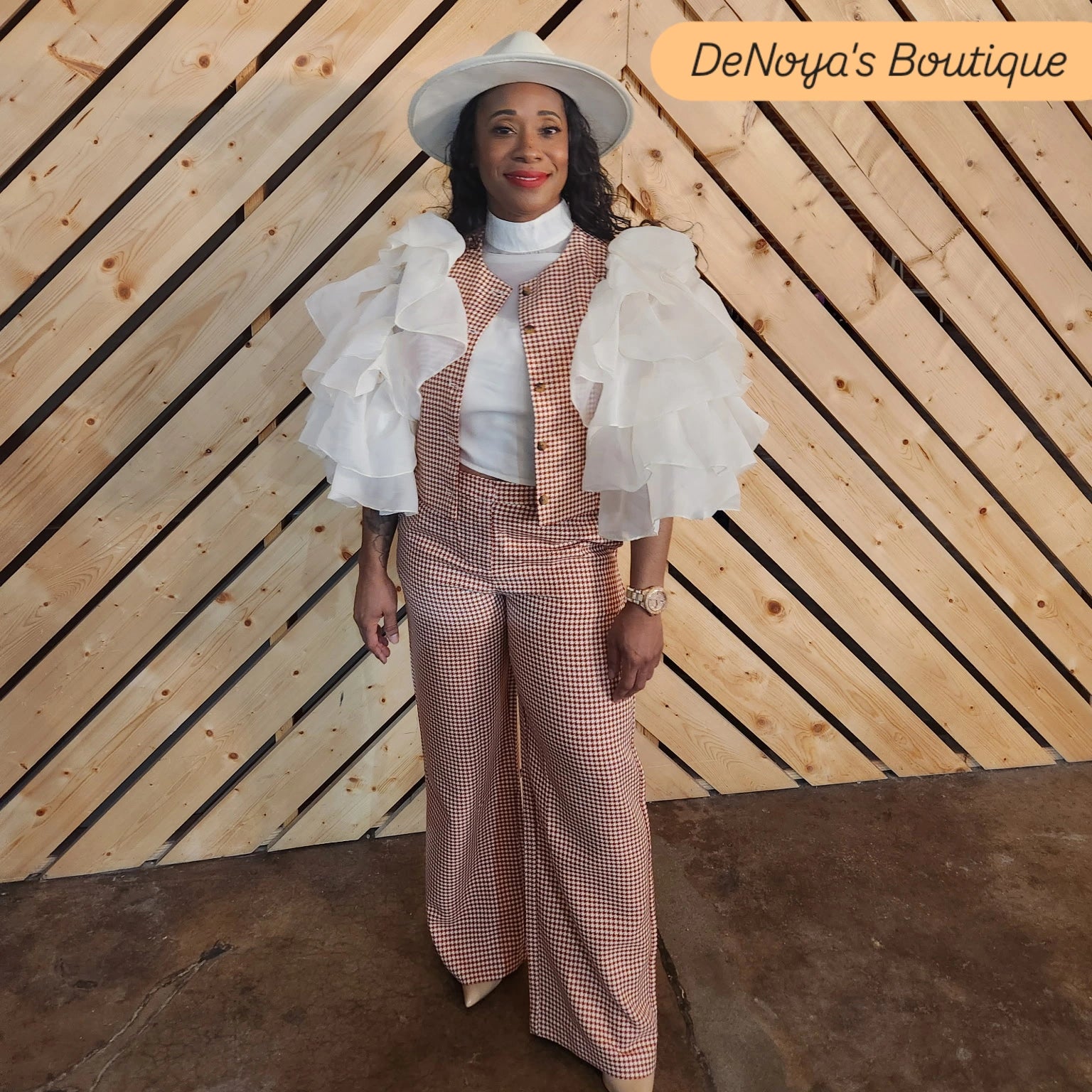 Classic Charm Vest Pant Set