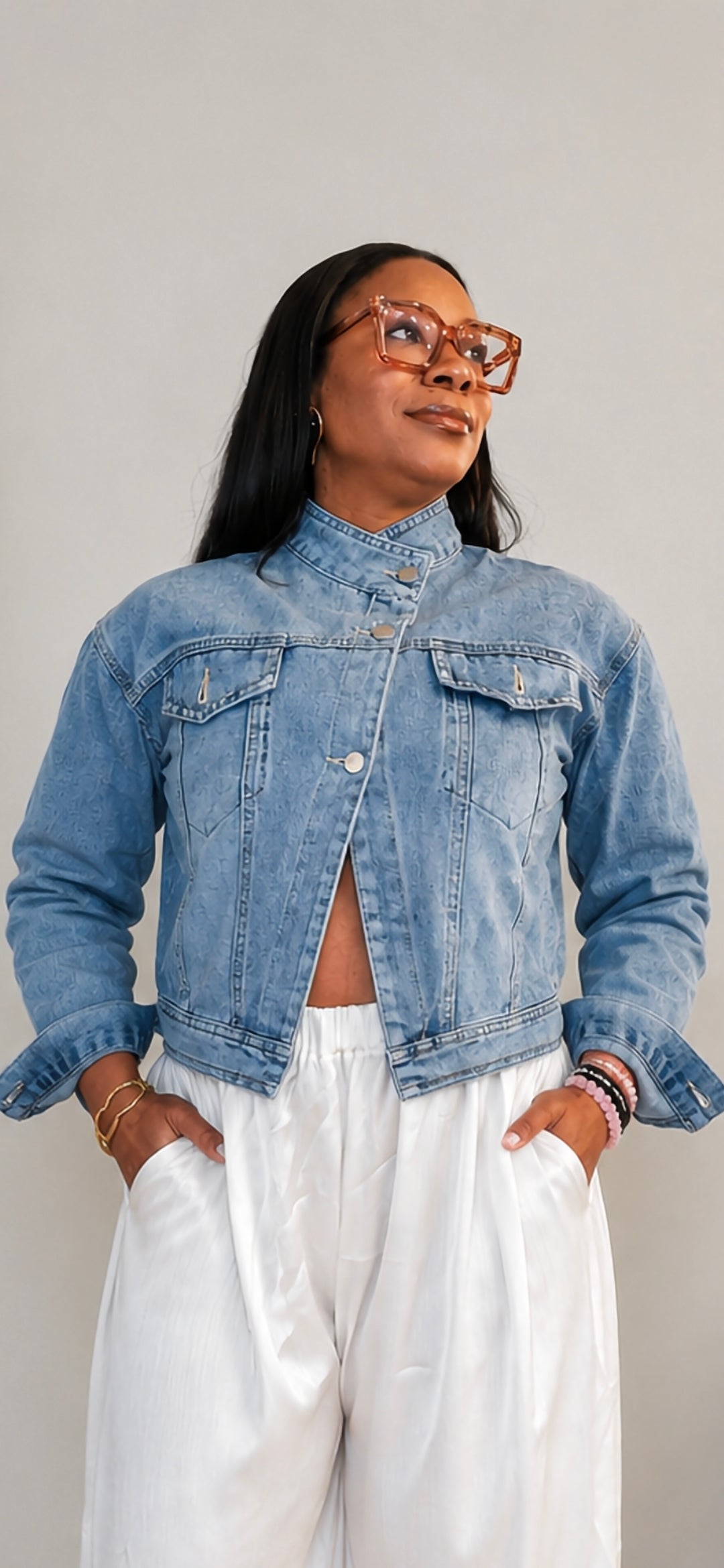 The City Chic Denim Jacket