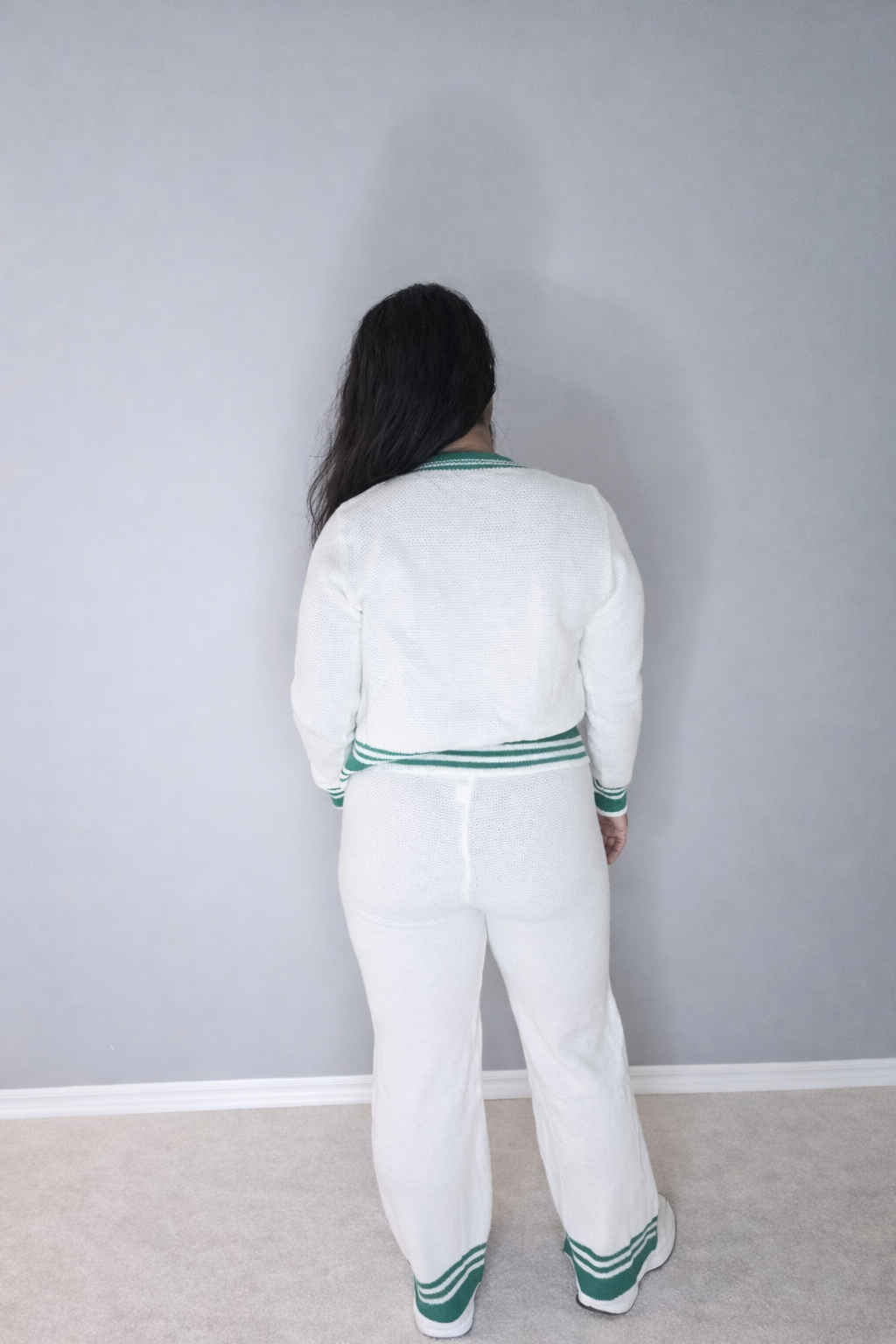 Classic Varsity Knit Two-Piece Set