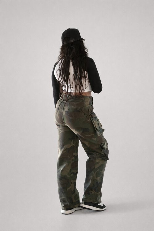 Camo Cargo Utility Pants
