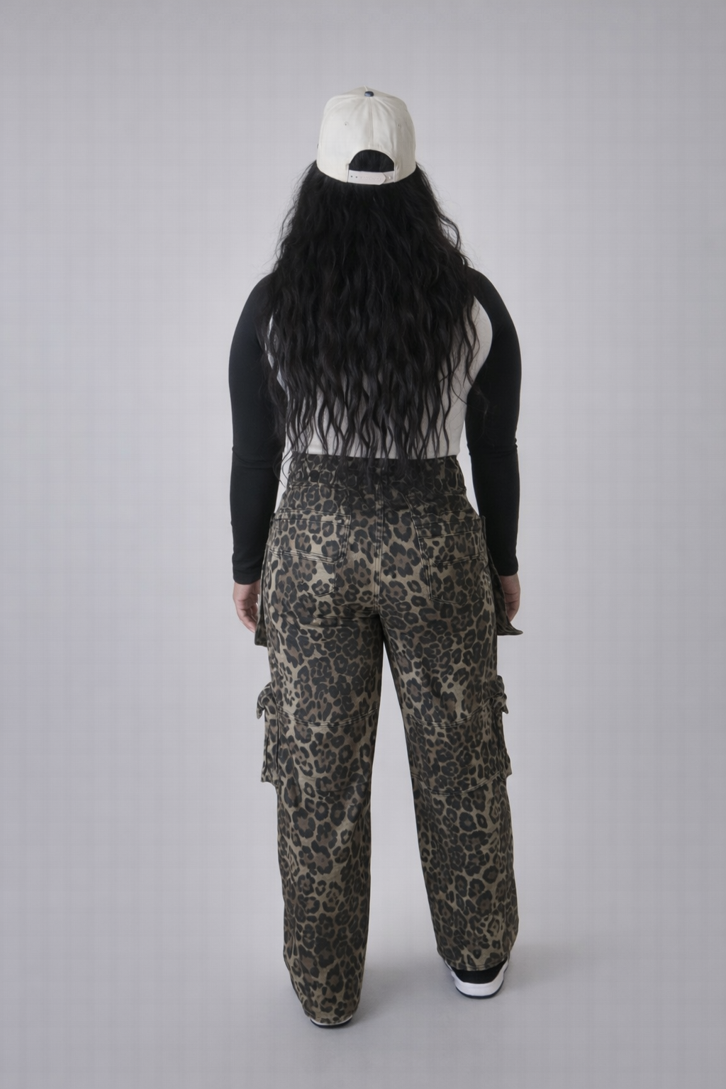 Leopard Cargo Pants
