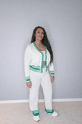 Classic Varsity Knit Two-Piece Set