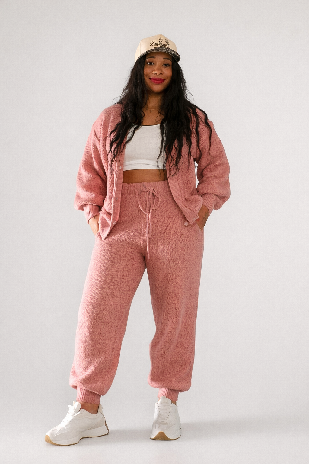 Soft Luxe Lounge Set (Cardigan & Joggers)